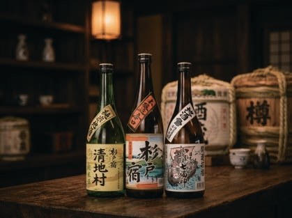 純米酒「清地村」・清酒「杉戸宿」